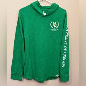 Oregon Ducks Green Fanatics Photo Finish Men’s Hoodie Long Sleeve T-Shirt size M